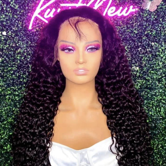 Natural Water Wave 150% Density HD Wig