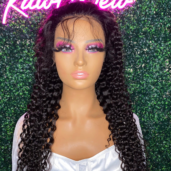Natural Spanish Curl 200% Density HD Wig